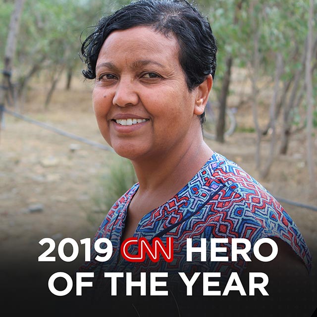 Freweini Mebrahtu is CNN Hero of the Year for 2019